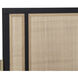 Avida Gold / Black/Natural Bed, King